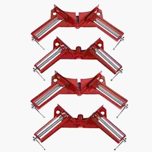 4pcs/set 90 Degree Right Angle Clamp Mitre Clamps Corner Picture Holder Woodwork For Woodworking tool