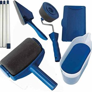 Paint Roller Brush Tool Flocked Edger Office Wall Painting Roller Paint Brush Paint Roller
